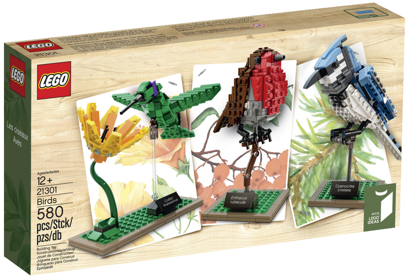 Illustration for article titled First images of the beautiful new Lego Birds set